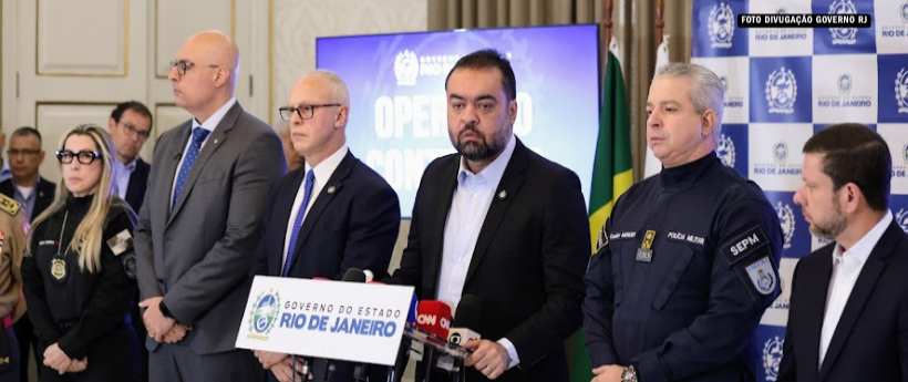 Cláudio Castro nega omissões e reforça transparência em megaoperação