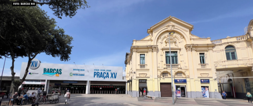 Estação das Barcas da Praça XV pode receber o novo nome em homenagem a Silvio Santos