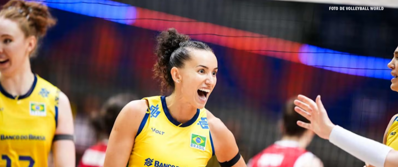 Brasil Derrota Polônia e Assume Vice-Liderança da Liga das Nações de Vôlei