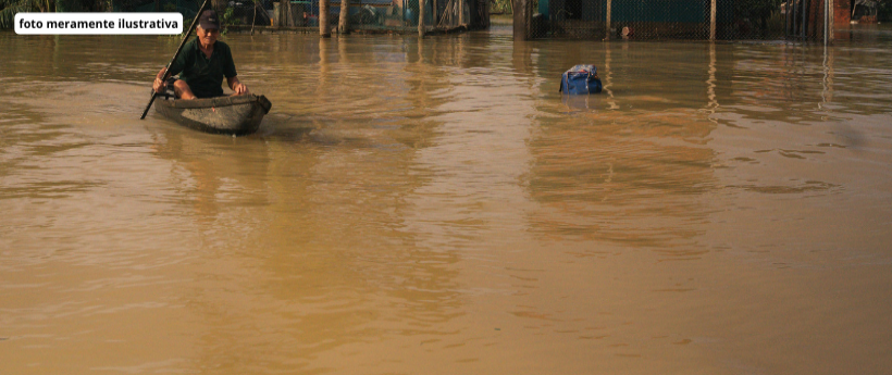 Forte chuva causa morte e desabrigados 