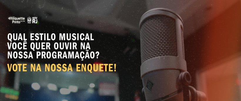 Sua Opinião Importa: Vote no Estilo Musical Preferido para Nossa Rádio