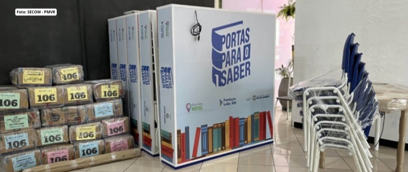 O município de Volta Redonda recebeu nesta semana módulos educacionais, chamados de Girotecas, por meio do programa “Portas para o Saber nos Municípios”, desenvolvido pelo Governo do Estado. A iniciativa tem como objetivo ampliar o acesso da população à educação, leitura e inclusão digital. Cada Giroteca é composta por uma estrutura completa voltada ao estímulo da leitura e ao acesso à tecnologia. Os espaços contam com cerca de 2 mil livros físicos, além de milhares de títulos digitais, entre e-books e audi