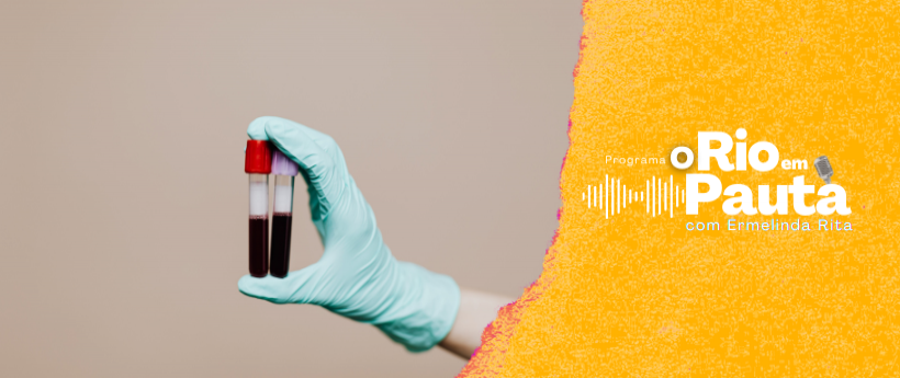 O Hemorio lança a campanha de Carnaval “Errejota Sangue bom “ para reforçar o estoque de sangue na unidade