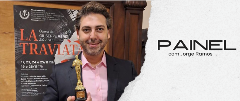 Eric Herrero fala sobre a estreia da ópera Madama Butterfly no Theatro Municipal.