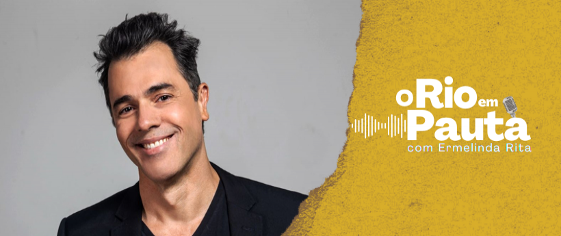 O ator, cantor e compositor Cláudio Lins faz show ao vivo no programa O Rio em pauta