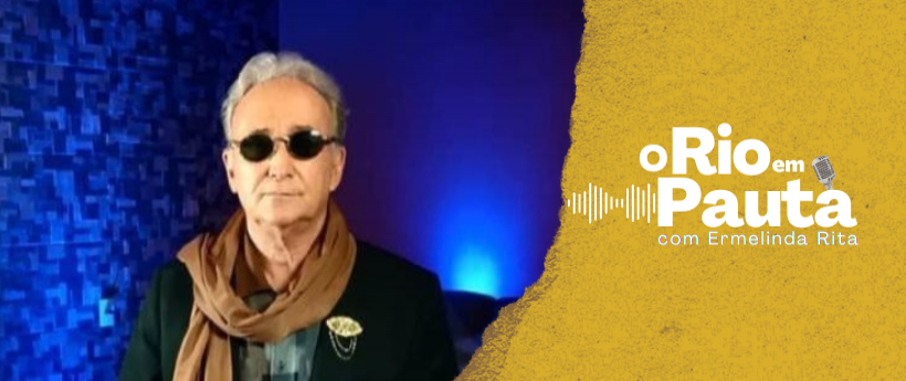 O cantor Pádua lança música “60 nos Tempos da Jovem Guarda" em parceria com Miguel Lúcio, no programa "O Rio em Pauta"