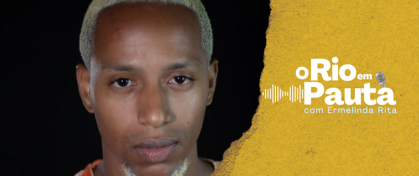 O ator e gari Hélio Amaral se destaca em série de TV