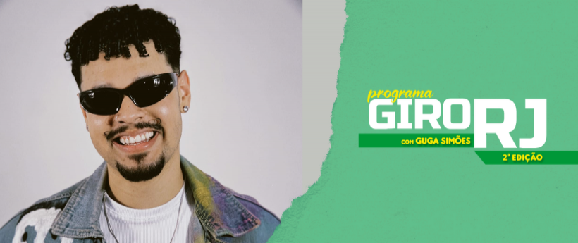 Entrevista com Guelmi, cantor e compositor, no dia 05/11. Giro RJ Segunda Edição. Na entrevista, Guelmi fala sobre sua musicalidade influenciada pelo rap, rock e Reggae, que usa sua sensibilidade para captar pequenos detalhes do mundo que às vezes passam despercebidos