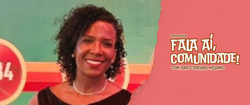 Ana Carolina Melonio recebe Catia Simão, diretora técnica do Instituto Uevom que falou sobre o projeto do complexo da Maré, o Programa Caminhos do Futuro, que realiza ações e iniciativas para auxiliar o jovem na preparação para entrar no mercado de trabalho.