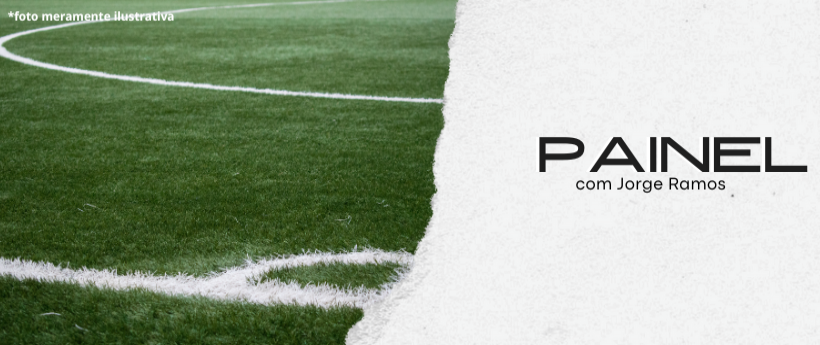 OS RUMOS DO FUTEBOL BRASILEIRO – CONVERSA COM FÁBIO ALVES FERREIRA  Jorge Ramos conversou com o técnico e consultor esportivo Fábio Alves Ferreira sobre os caminhos e desafios do futebol brasileiro.OS RUMOS DO FUTEBOL BRASILEIRO – CONVERSA COM FÁBIO ALVES FERREIRA  Jorge Ramos conversou com o técnico e consultor esportivo Fábio Alves Ferreira sobre os caminhos e desafios do futebol brasileiro.