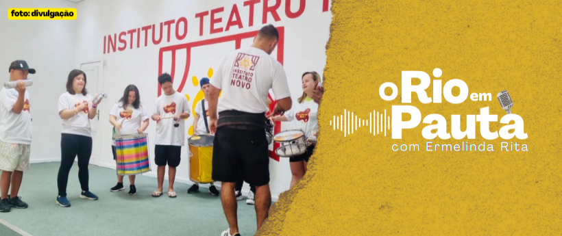 O Instituto Teatro Novo promove o desfile do bloco Percussomos do Amor ,no bairro Gragoatá,em Niterói ,no dia 22