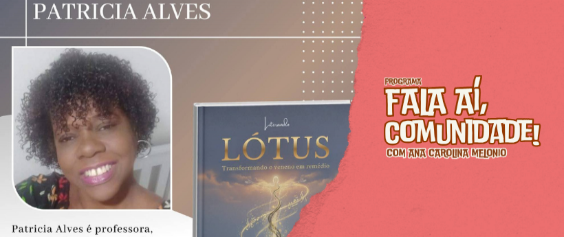 apresenta sua arte através de uma escrita sensível e chega com seu novo livro ''Lótus''