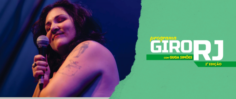 Caru de Souza, que foi homenageada como personalidade da cultura de Nova Friburgo