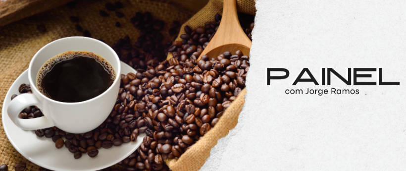 Quadro Segredos do Vale do Café, que apresenta as novidades do mundo do café do Sul Fluminense. Criado pela harpista Cristina Braga.