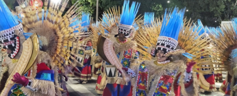 Rádio Roquette-Pinto transmite a primeira noite de desfiles do Grupo Especial