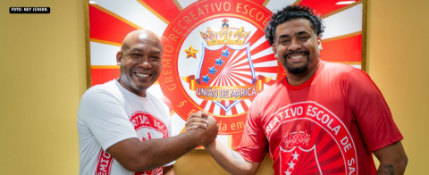 União de Maricá contrata Nilo Sérgio e renova com Paulinho Steves para o comando da bateria.