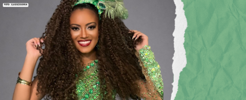 Larissa Melo é anunciada Rainha de Bateria no aniversário da Abolição