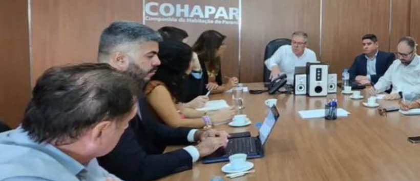 Subsecretário Edmilson Suassuna foi até o Paraná tratar de projetos habitacionais