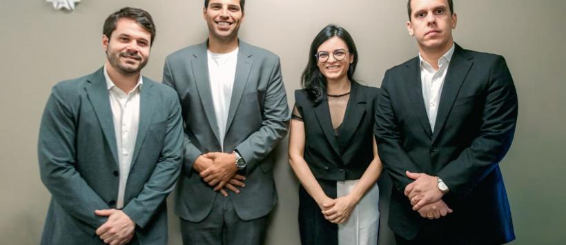 Kaká Quintanilha (chefia de Gabinete da SEPOL), Daniel Viana (Secretaria de Relações institucionais da PCRJ), Maubia Chaves e Clovis Neto (SERGB)