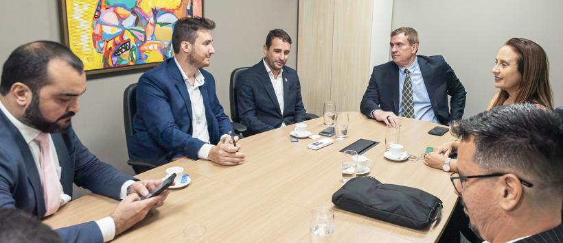 SERGB recebe prefeito de Paty do Alferes para tratar de investimentos e apoio à Festa do Tomate