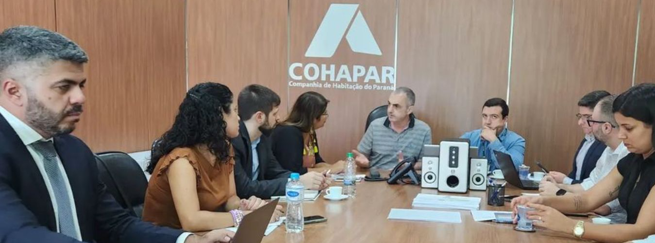 Subsecretário da Sergb debateu projetos habitacionais em visita ao Paraná