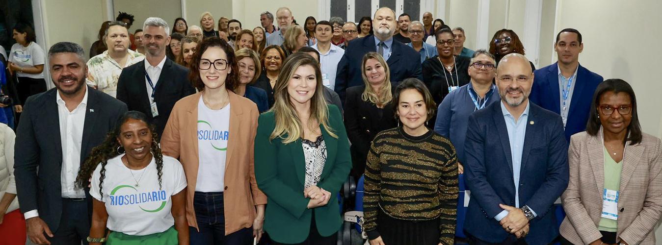Lançamento do programa contou com a participação de diversas entidades da sociedade civil
