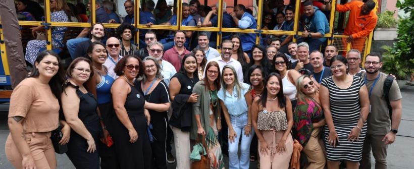 RIOTRILHOS PRESTIGIA INAUGURAÇÃO DO NOVO TRECHO DO BONDE DE SANTA TERESA