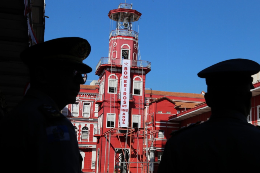 Secretária de estado de Saúde, Cláudia Mello, participa de comemoração dos 168 anos do Corpo de Bombeiros do Rio de Janeiro