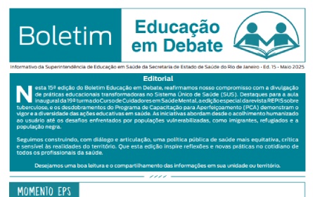 Capa Boletim Educação em Debate