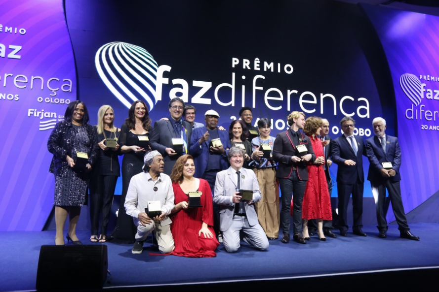 Vencedores do prêmio Faz Diferença 2022