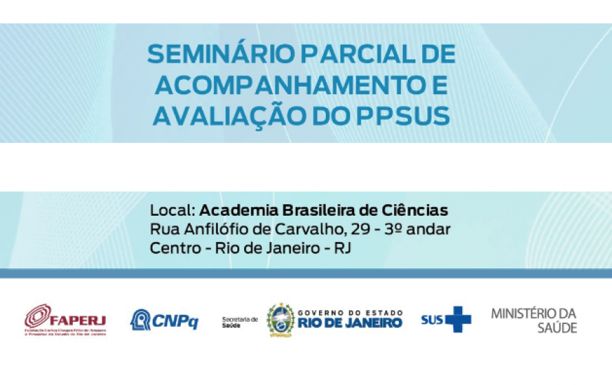 Seminário Parcial de Acompanhamento e Avaliação do PPSUS