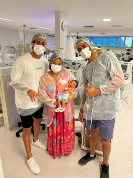 H Lagos realiza ensaio fotográfico com bebês em homenagem ao Mundial de Surf realizado em Saquarema