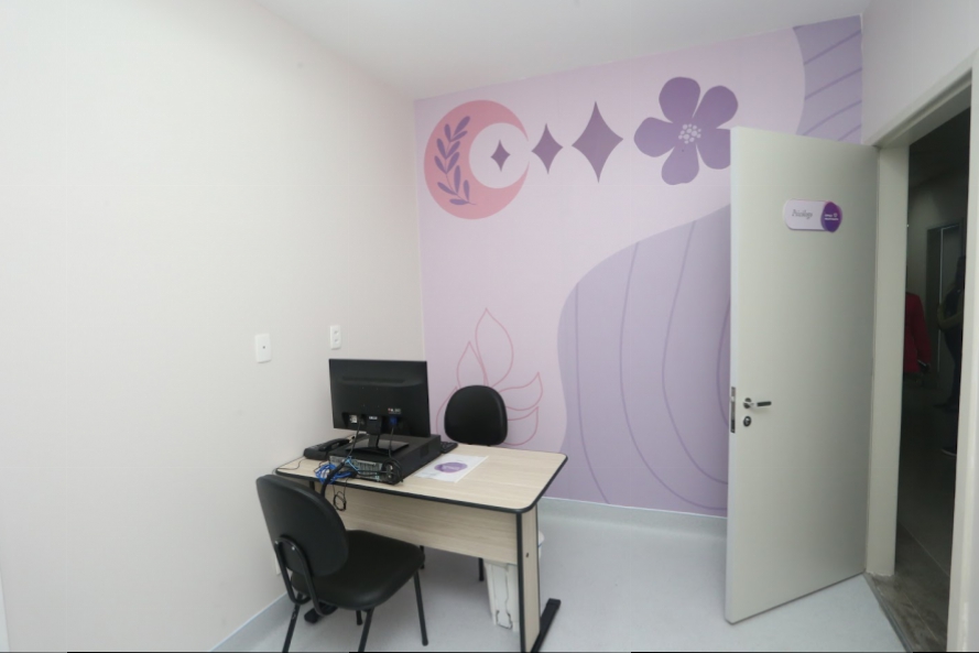 Hospital Estadual da Mulher Heloneida Studart, em São João de Meriti, abriga o Espaço Multivioleta para atendimento humanizado e multidisciplinar