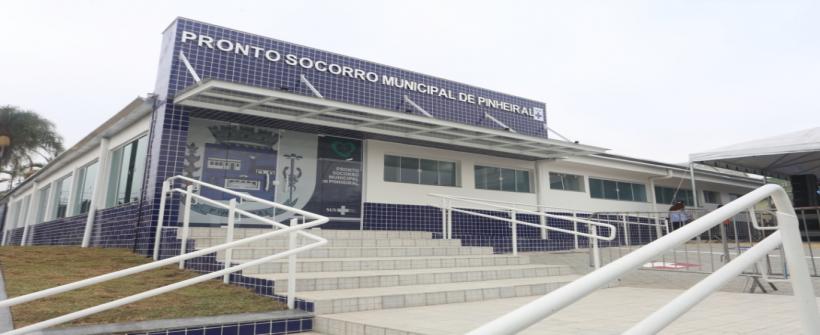 Governador Cláudio Castro reinaugura pronto socorro em Pinheiral, no Sul do estado, após obras de reforma