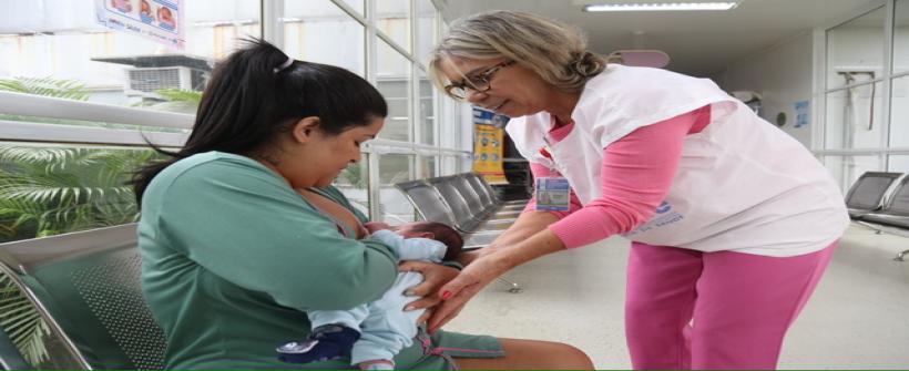 Mães que dão à luz em maternidades estaduais da Baixada Fluminense têm apoio para estimular a amamentação