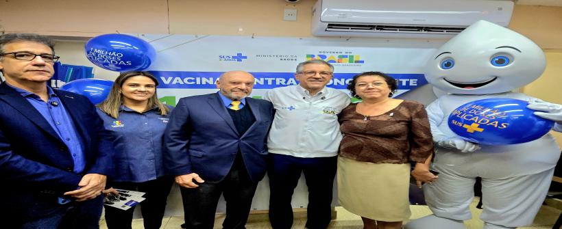 Na presença do secretário de Estado de Saúde do RJ, Ronaldo Damião, agenda reforçou cooperação institucional na área materno-infantil