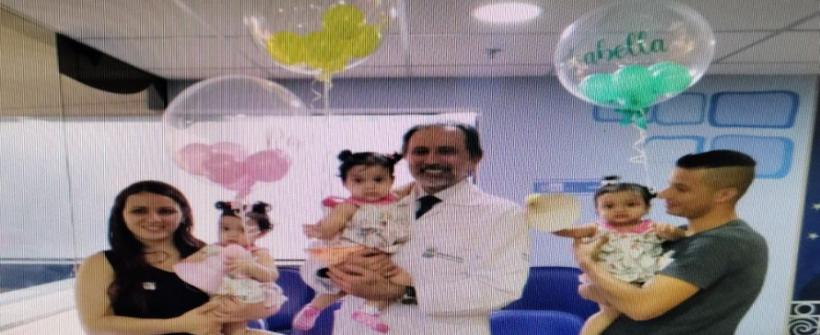 Pacientes prestam homenagens às equipes que salvaram suas vidas no Dia do Médico