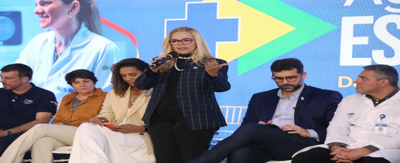 Solenidade ocorreu no Hospital Federal do Andaraí com transmissão simultânea de Brasília