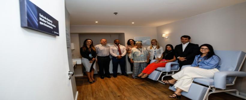 Agosto Dourado: SES-RJ inaugura sala de amamentação em sua sede