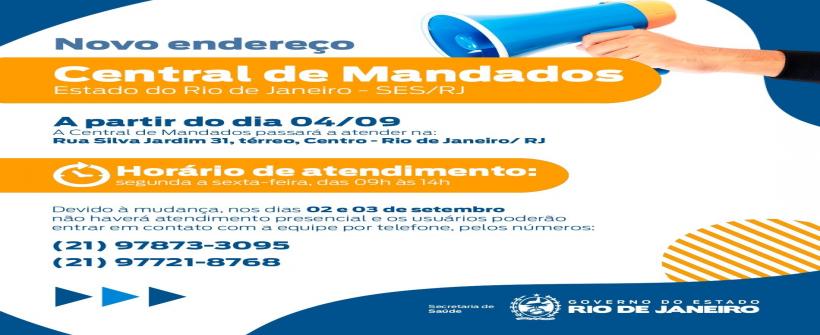 Atendimento será de segunda a sexta-feira, das 09h às 14h, em endereço no Centro do Rio