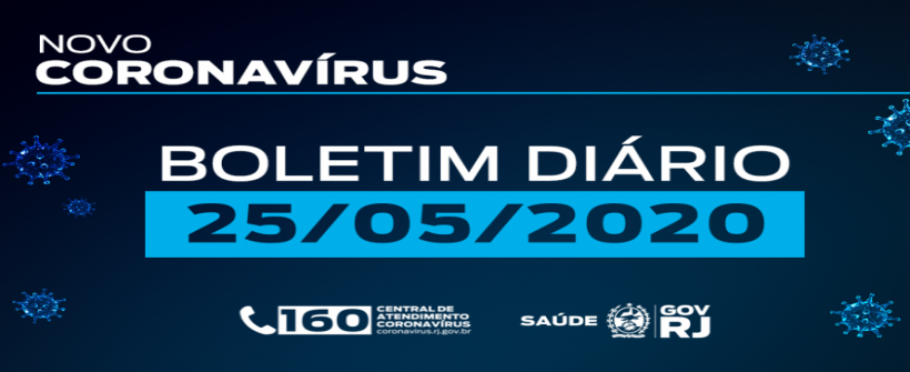 Boletim coronavírus (25/05)