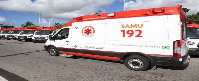 A Secretaria de Estado de Saúde informa que o SAMU 192 (Capital) está temporariamente fora do ar por conta de queda no sistema da operadora OI
