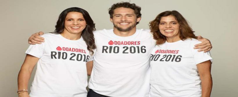 Campeões olímpicos convocam população a doar de sangue