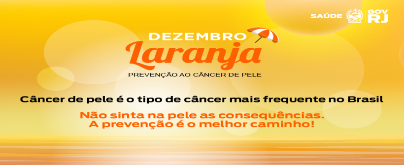 Dezembro Laranja: SES faz alerta sobre crescente número de casos de câncer de pele