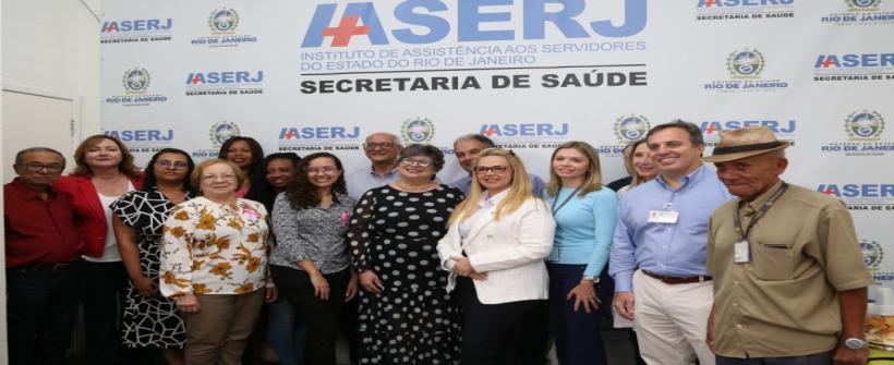 Dia Internacional do Idoso: secretária de saúde participa de evento no IASERJ