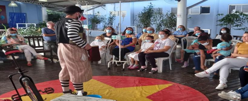 Doutores da Alegria estão de volta aos hospitais da rede estadual de saúde