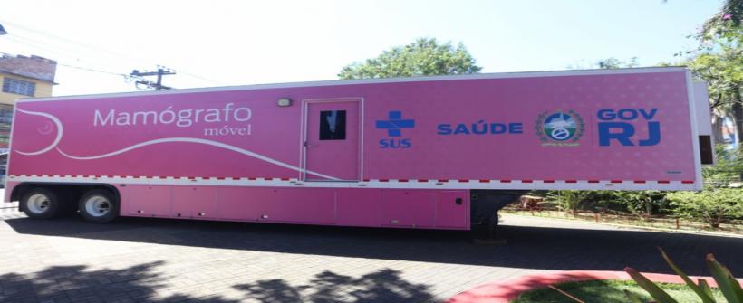 Em 2023, Mamógrafo Móvel realizou mais de 20 mil exames de prevenção ao câncer de mama 