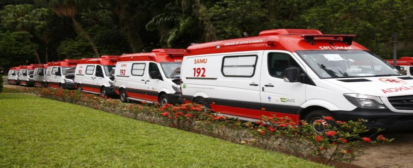 Estado entrega 72 ambulâncias para 47 cidades fluminenses