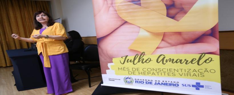Evento realizado pela Secretaria de Estado de Saúde prepara estratégias para o “Julho Amarelo”, mês de combate às hepatites virais