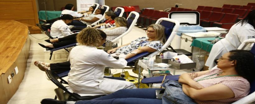 Fundação Saúde promove ação de doação de sangue em parceria com o Hemorio
